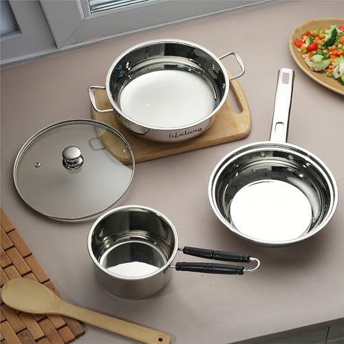 Lifelong 4 piece Stainless Steel