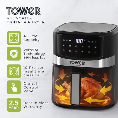 Tower Vortx 4.5L Digital Air