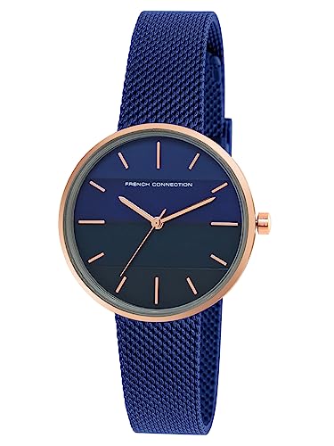 French Connnection Analog Blue Dial Women's Watch-FCN00042E - Image 2