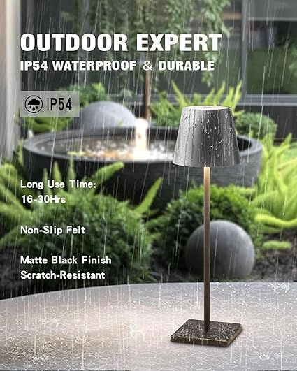 Modern LED Table Lamp Rechargeable