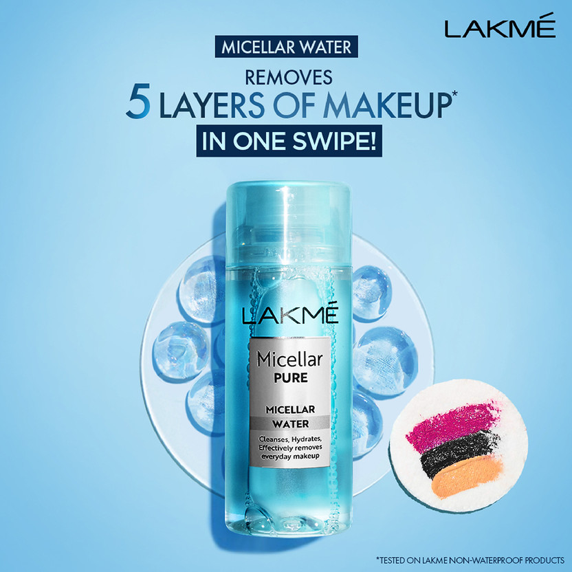 Lakmé Micellar Water for Makeup Removal Makeup Remover (100 ml) - Image 4