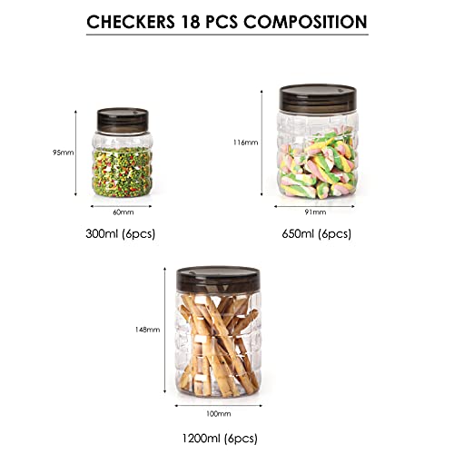 CELLO Checkers Kitchen Storage Container