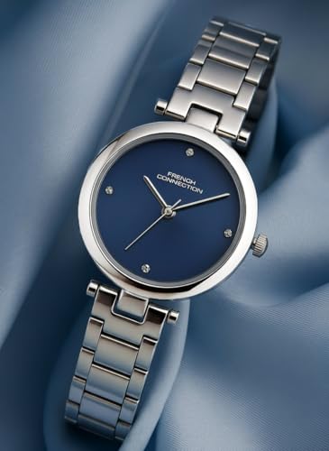 French Connection Blue Sunray Dial