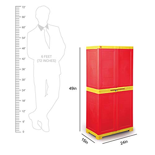 Cello Novelty Big Bookshelf, Red