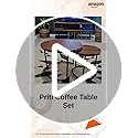 Priti Coffee Table Set: Nesting
