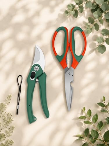 Multipurpose Gardening Scissors & Green