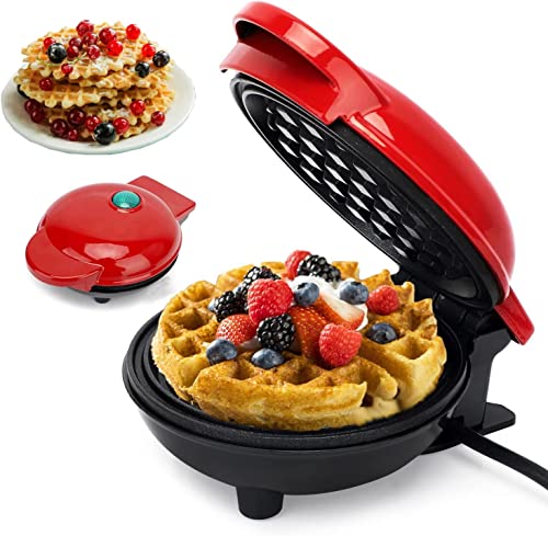 TAZLYN Mini Waffle Maker Machine