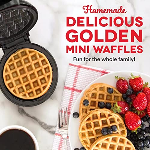 TAZLYN Mini Waffle Maker Machine