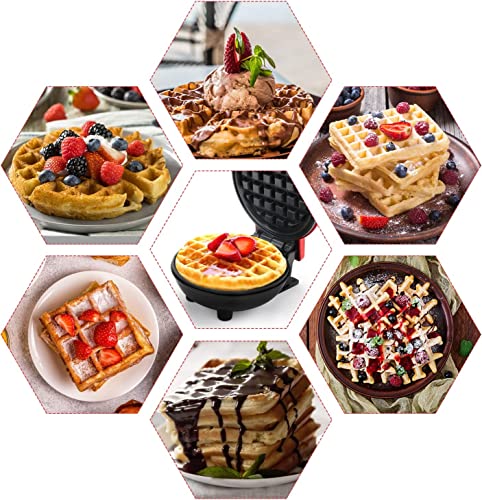 TAZLYN Mini Waffle Maker Machine