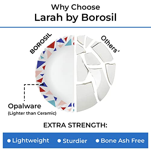 Larah by Borosil Speckle Silk