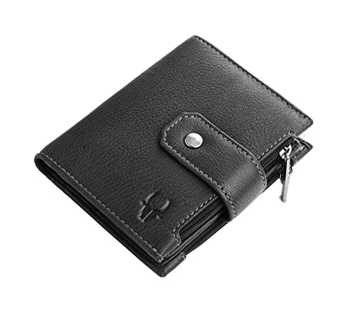 WildHorn RFID Protected Leather Wallet for Men,Black - Image 4
