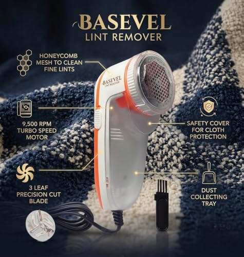 Lint Remover: 9500 RPM Corded
