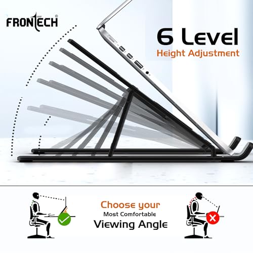 FRONTECH Laptop Stand Featuring Portable