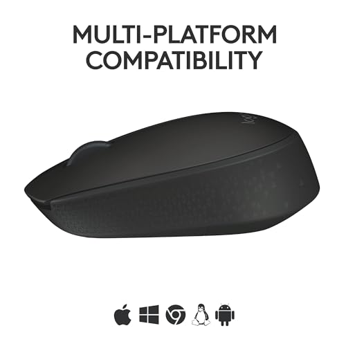 Logitech B170 USB Mouse,12-Months Battery