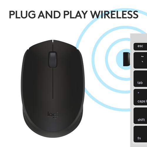 Logitech B170 USB Mouse,12-Months Battery