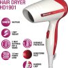 HAVELLS HD1901 Hair Dryer (1200 W, White & Red) - Image 5