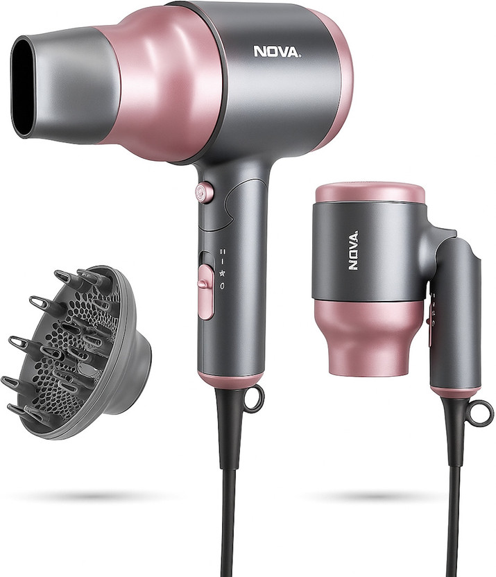 HAVELLS HD1901 Hair Dryer (1200 W, White & Red) - Image 8
