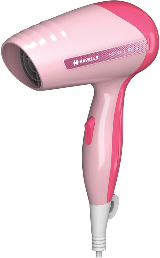 HAVELLS HD1901 Hair Dryer (1200 W, White & Red) - Image 9