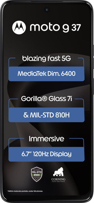 MOTOROLA g37 (PANTONE Nautical Blue, 64 GB) (4 GB RAM) - Image 3