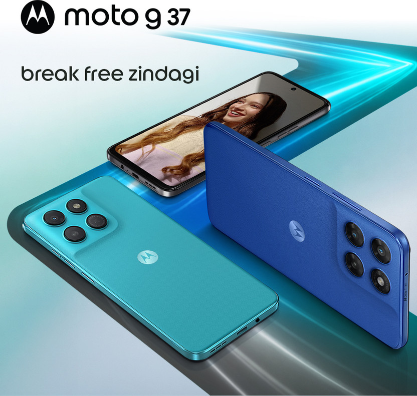 MOTOROLA g37 (PANTONE Nautical Blue, 64 GB) (4 GB RAM) - Image 4