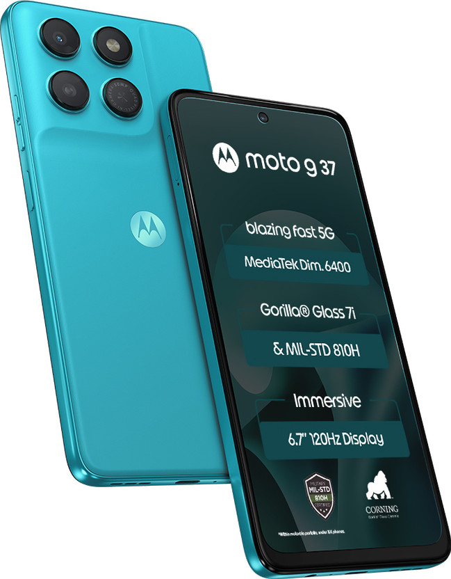 MOTOROLA g37 (PANTONE Nautical Blue, 64 GB) (4 GB RAM) - Image 6