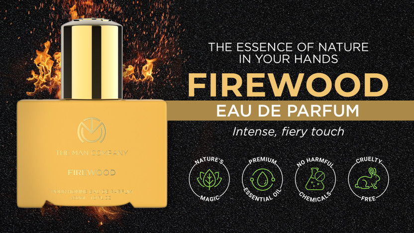 THE MAN COMPANY Firewood Eau de Parfum - 30 ml (For Men) - Image 8
