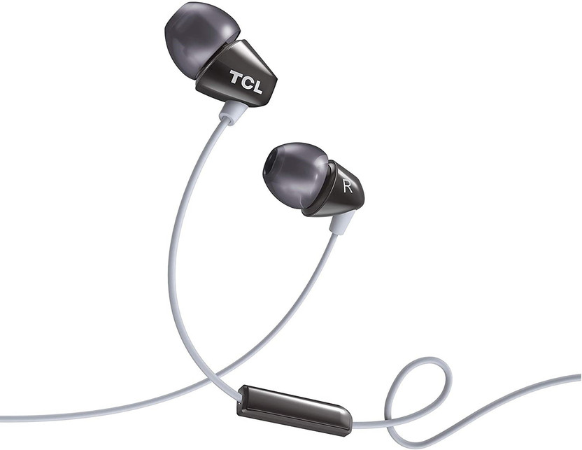 TCL SOCL100 Wired Headset (Phantom Black, In the Ear) - Image 2