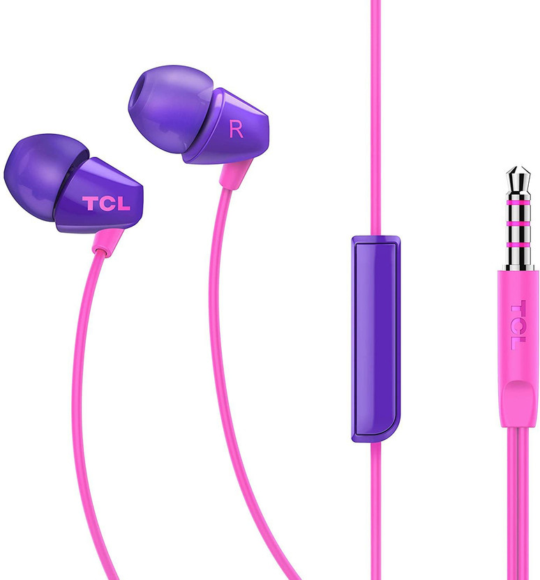 TCL SOCL100 Wired Headset (Phantom Black, In the Ear) - Image 6