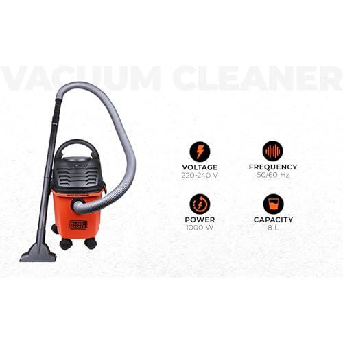 BLACK+DECKER BDWD08-B1 Wet and Dry
