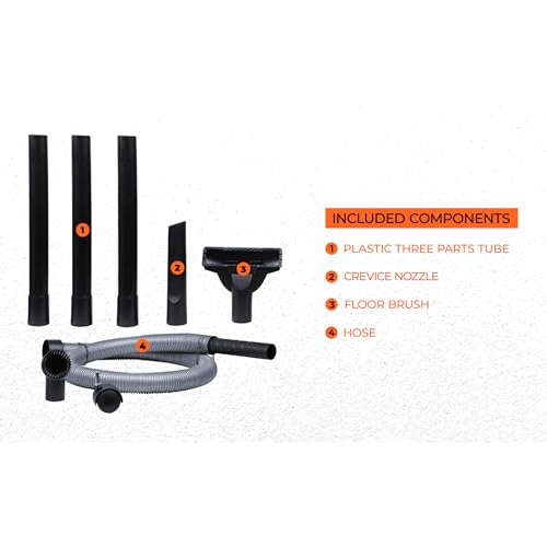 BLACK+DECKER BDWD08-B1 Wet and Dry