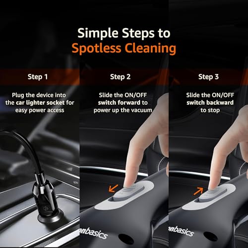 Amazon Basics Car Vacuum Cleaner