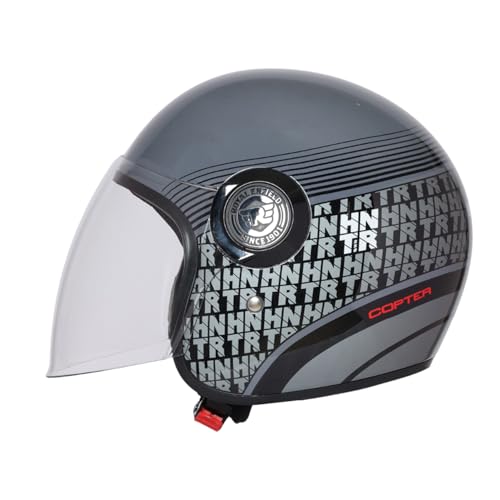 Royal Enfield Copter HF Hunter ISI & DOT Helmet - Image 3