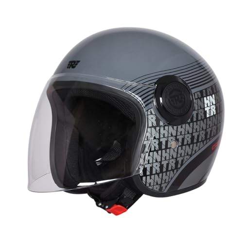 Royal Enfield Copter HF Hunter ISI & DOT Helmet - Image 4