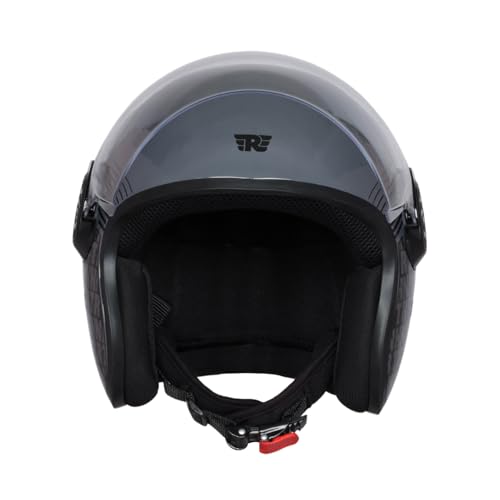 Royal Enfield Copter HF Hunter ISI & DOT Helmet - Image 6