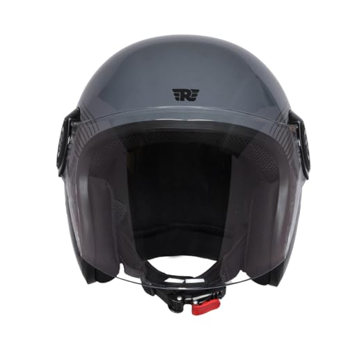 Royal Enfield Copter HF Hunter ISI & DOT Helmet - Image 7