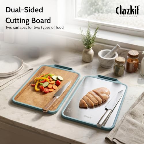 Clazkit Stainless Steel & Wooden