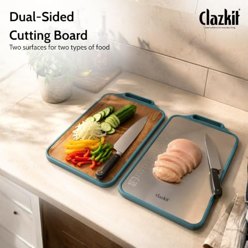 Clazkit Stainless Steel & Wooden