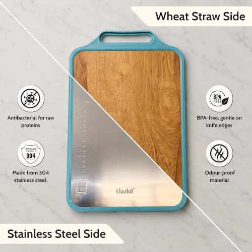 Clazkit Stainless Steel & Wooden