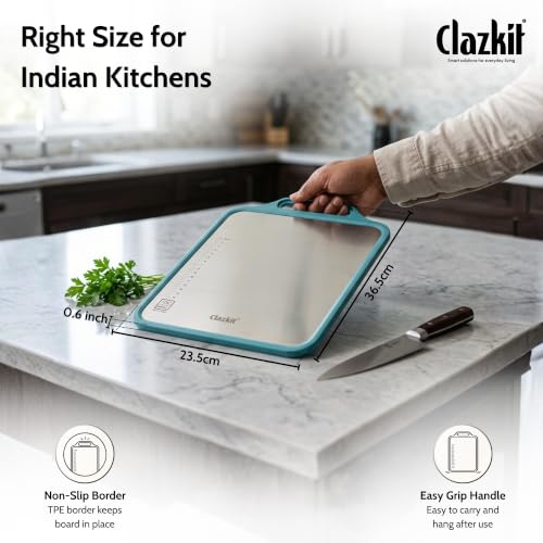 Clazkit Stainless Steel & Wooden