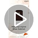 Nilkamal Engineered Wood Shoe Cabinet (Alpine) - Image 2