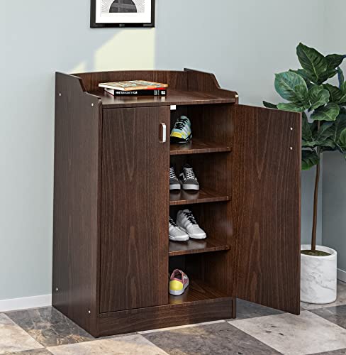 Nilkamal Engineered Wood Shoe Cabinet (Alpine) - Image 4