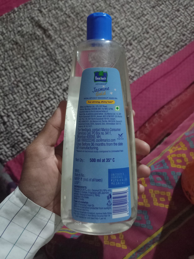 Parachute Advansed Jasmine Gold Hair Oil (1.5 L) - Image 10