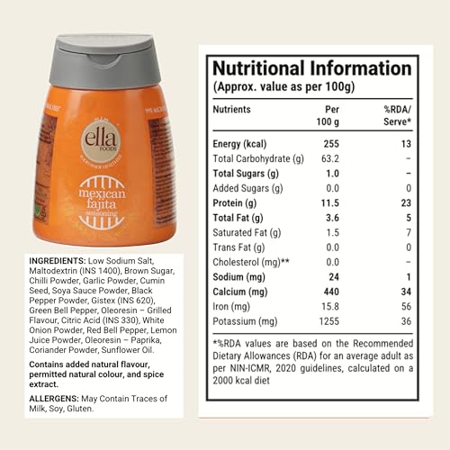 Ella Foods Mexican Fajita Seasoning