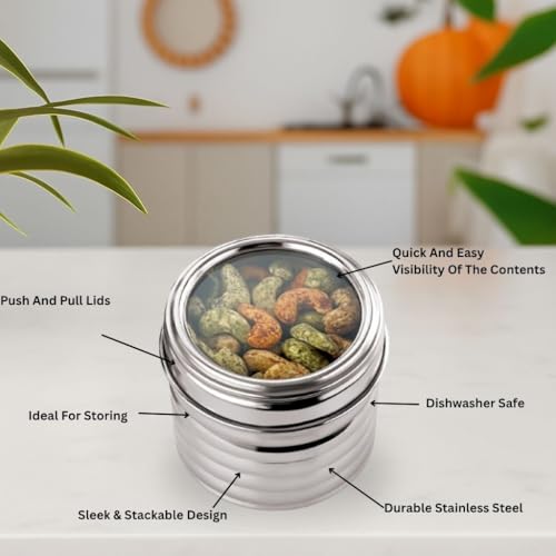 Sizzle Roxy Stainless Steel Container
