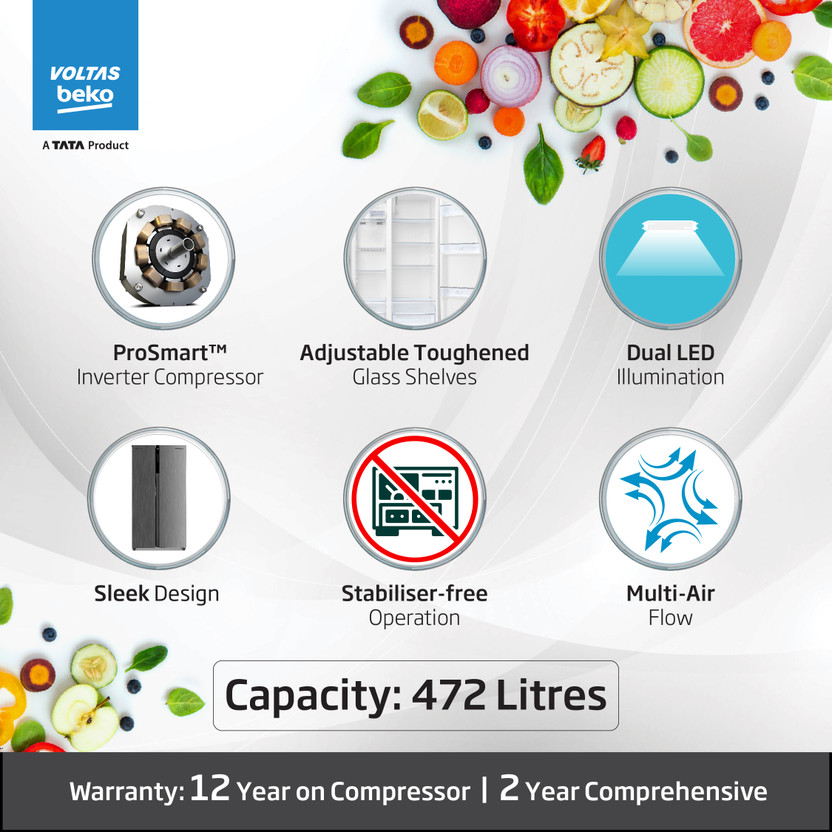 Voltas Beko 472 L Frost