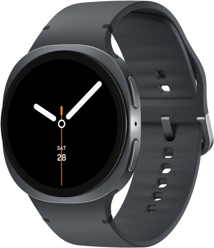 Samsung Galaxy Watch8 (44mm, Bluetooth) (White Strap, Large) - Image 7