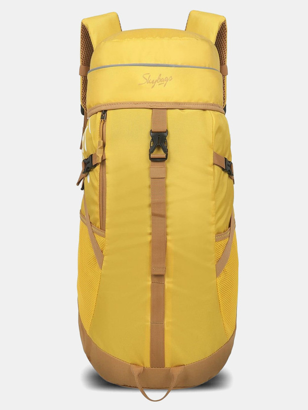 SKYBAGS MOUNT RUCKSACK 45L-MUSTARD Rucksack - 45 L (Yellow) - Image 3