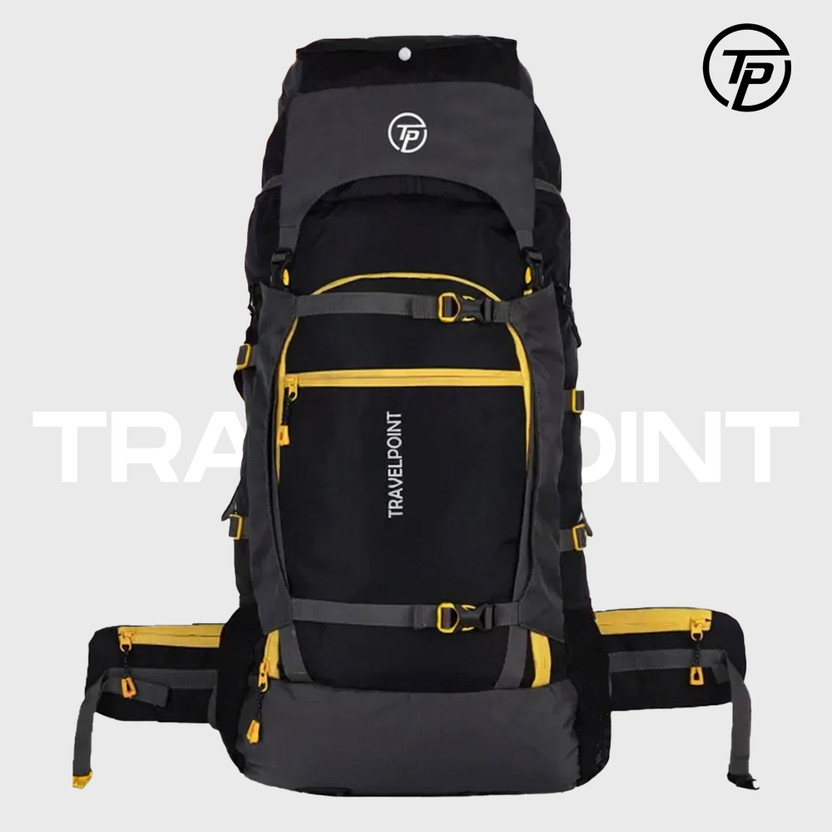 SKYBAGS MOUNT RUCKSACK 45L-MUSTARD Rucksack - 45 L (Yellow) - Image 7