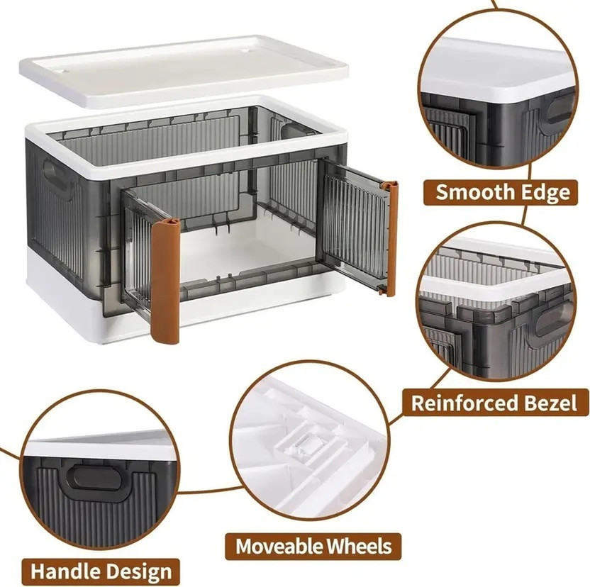 LUXEHOME Multipurpose Folding Cabinet Storage