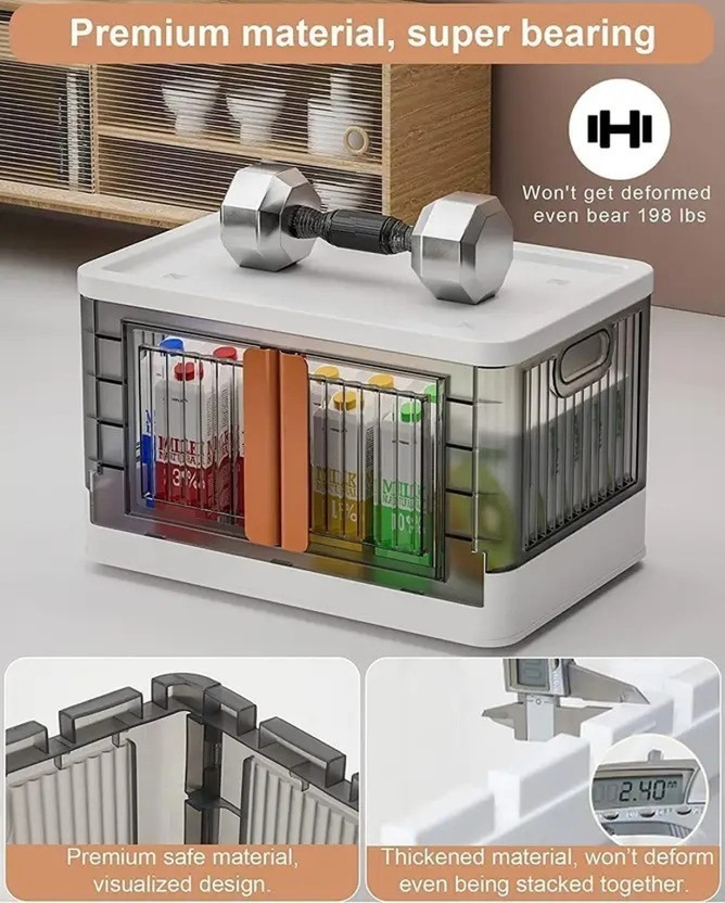 LUXEHOME Multipurpose Folding Cabinet Storage